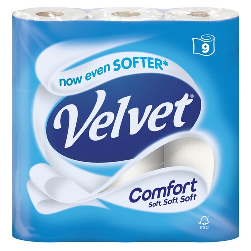 Velvet Comfort Toilet Tissue