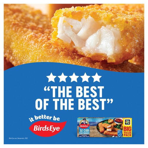 Birds Eye 32 Cod Fish Fingers 