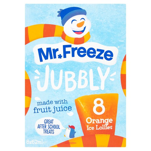 Jubbly  Orange Ice Lollies