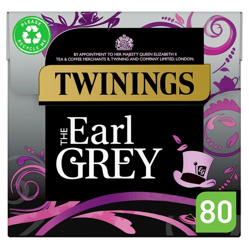 Twinings Earl Grey 80 Tea Bags