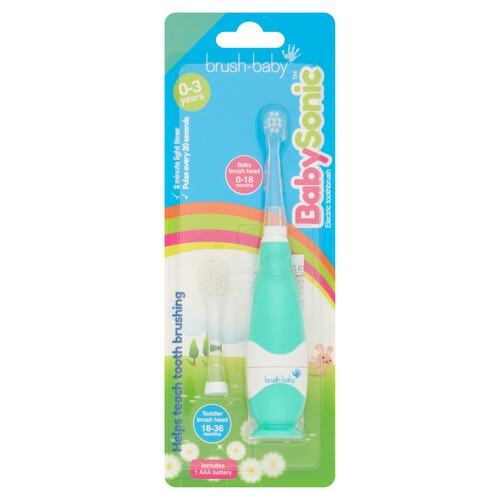 Brush-Baby Baby Sonic Electric Toothbrush 0-3 Years