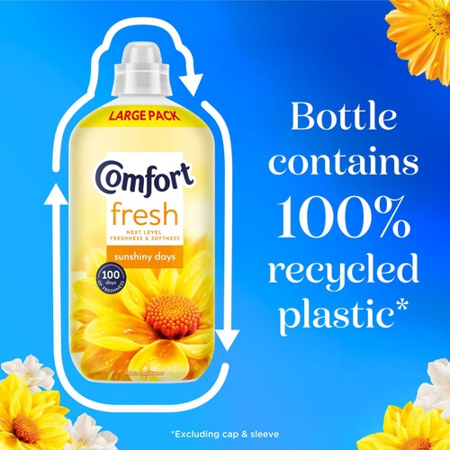 Comfort Fresh Sunshiny Days Fabric Conditioner 52 Washes