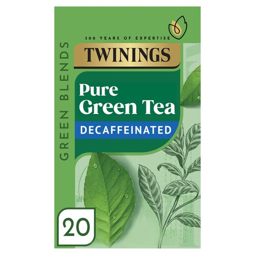 Twinings Decaffeinated Green Tea Bags 20s