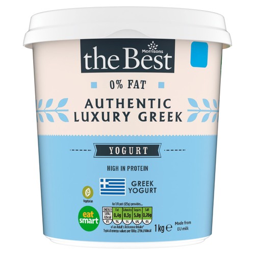 Morrisons The Best 0% Greek Yogurt 1kg