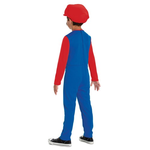 Disguise Mario Costume 4-6 Years