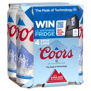 Coors Can 4 x 440ml