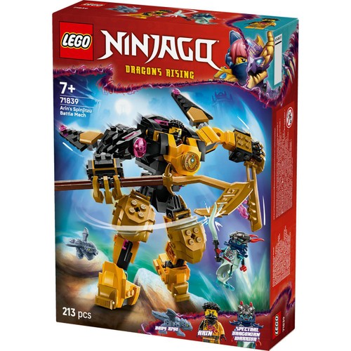 LEGO NINJAGO Arin's Spinjitzu Battle Mech Toy 71839 - Morrisons