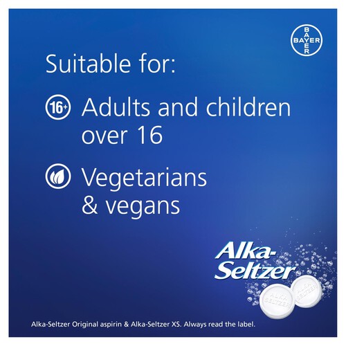 Alka Seltzer Extra Strong Pain Relief Tablets