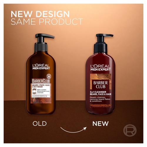 L'Oreal Men Expert Barber Club Face Wash 