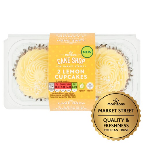 Market Street Lemon Cupcakes 