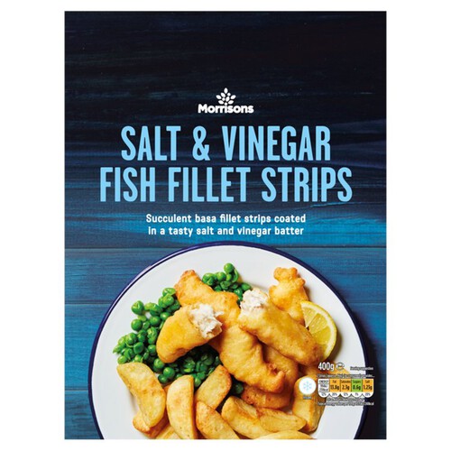 Morrisons Battered Salt And Vinegar Basa Strips