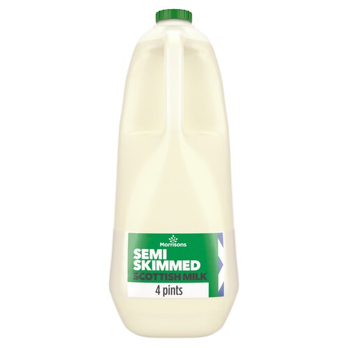 Morrisons Scottish Semi Skimmed Milk