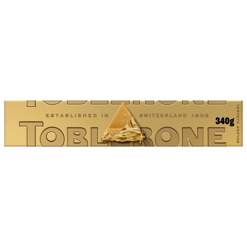 Toblerone gold chocolate bar