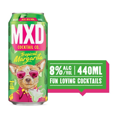 MXD Tropical Margarita 440ml