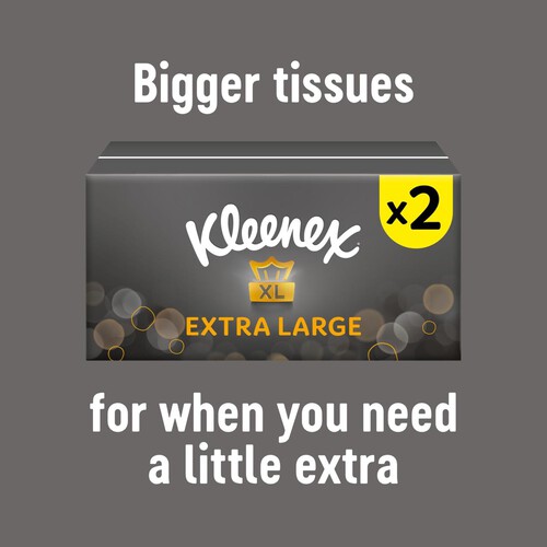 Kleenex Extra Large Tissues 2 pack