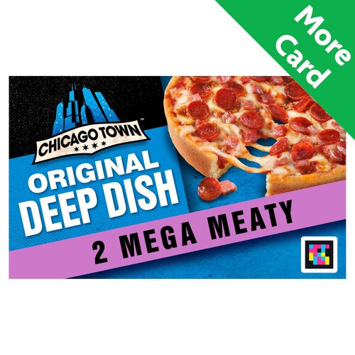 Chicago Town Deep Dish Mega Meaty Pizzas