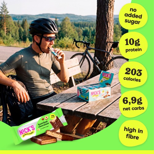 Nick's Hazelnut Protein Wafer 40g