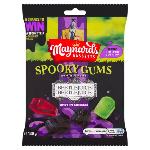 Maynards Bassetts Beetle Juice Wine Gums Sweets