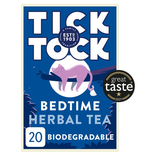 Tick Tock Bedtime 20 Tea Bags