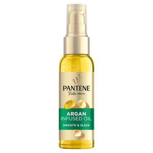 Pantene Smooth and Sleek Hair Oil For Frizzy And Dull Hair