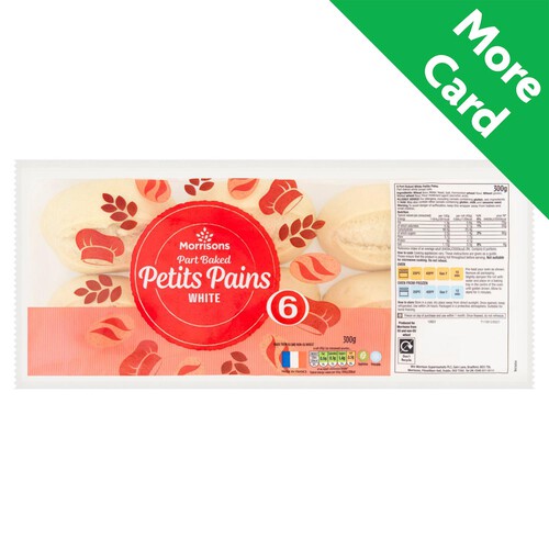 Morrisons Part Baked Petit Pains