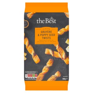 Morrisons The Best Gruyere & Poppy Twists