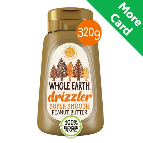 Whole Earth Drizzler Super Smooth Peanut Butter