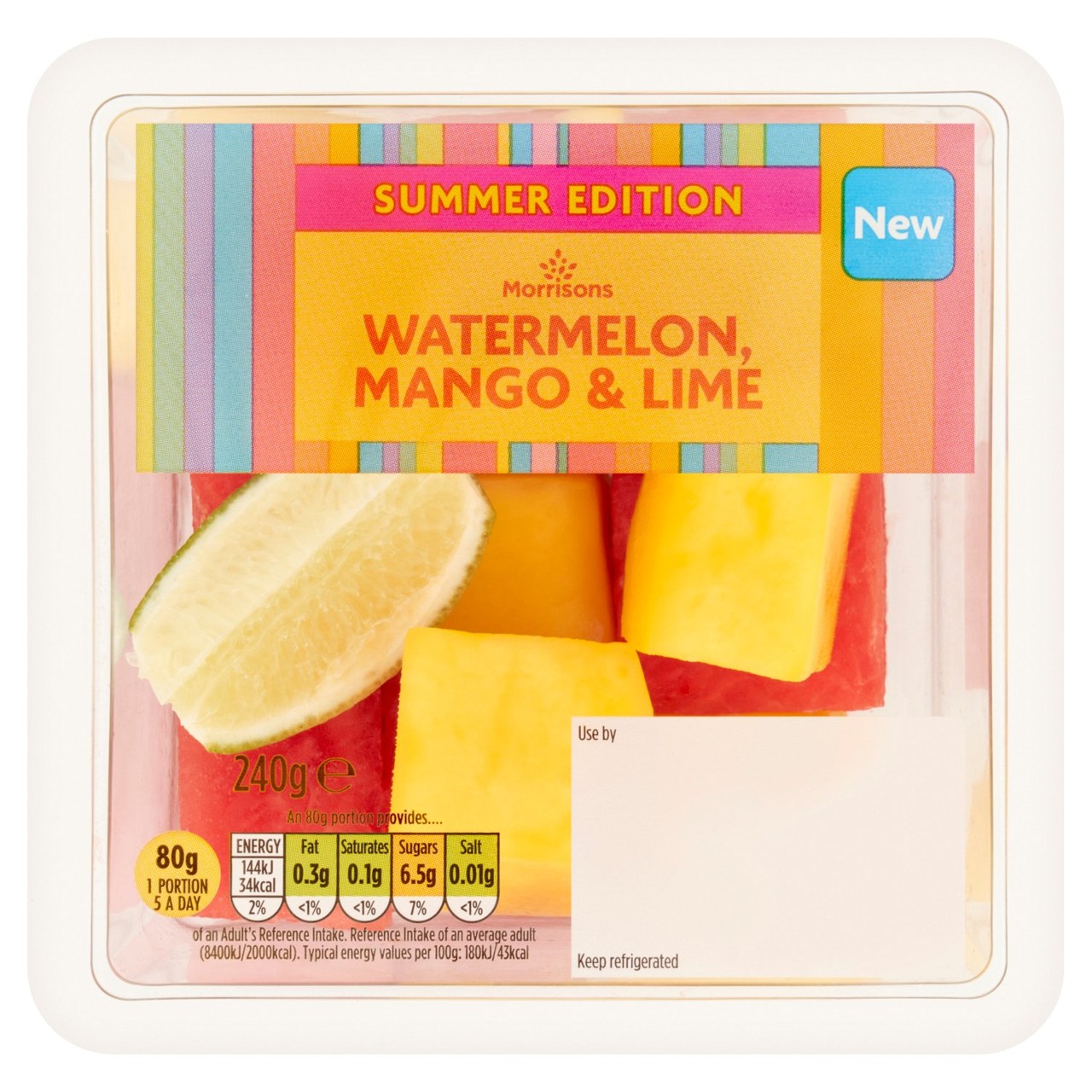Morrisons Mango, Watermelon & Lime 240g