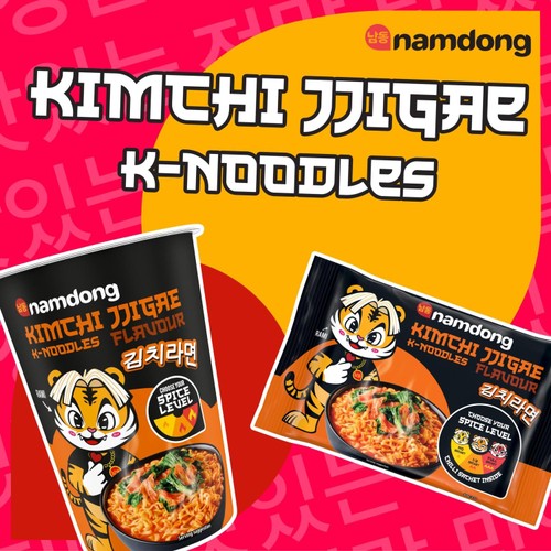 Namdong Kimchi Jiggae Instant Noodle Pot 83g
