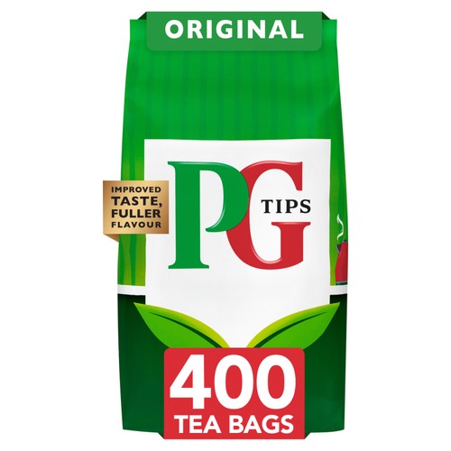 PG Tips Original 400 Tea Bags 