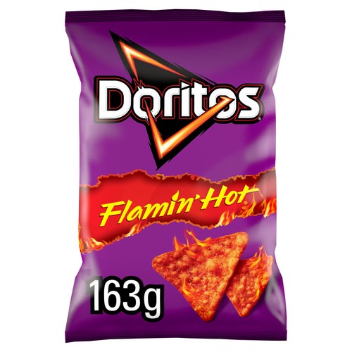 Doritos Extra Flamin' Hot Sharing Bag Crisps