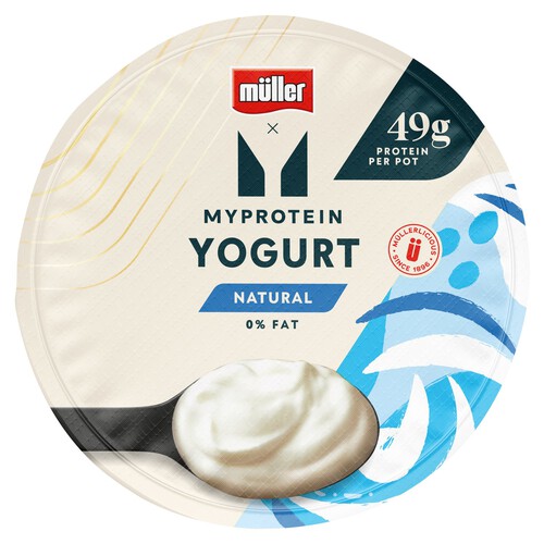 Muller x My Protein Plain Big Pot Yogurt