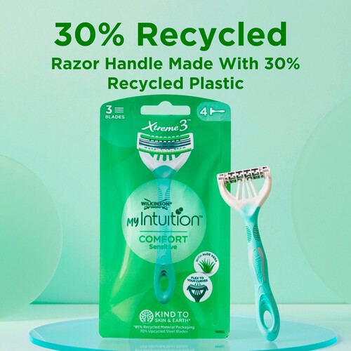 Wilkinson Sword Intuition Comfort Sensitive Xtreme 3