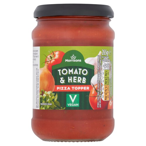 Morrisons Tomato & Herb Pizza Topper 