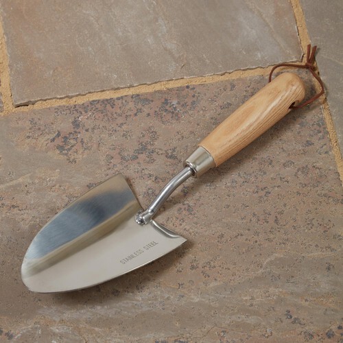 Morrisons Wooden Handled Garden Hand Trowel