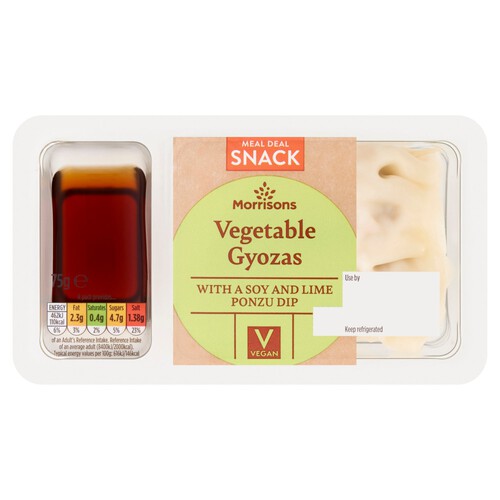 Morrisons Vegetable Gyoza And Ponzu Dip