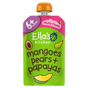Ella's Kitchen Mango, Pear & Papaya Baby Food Pouch 6+ Months