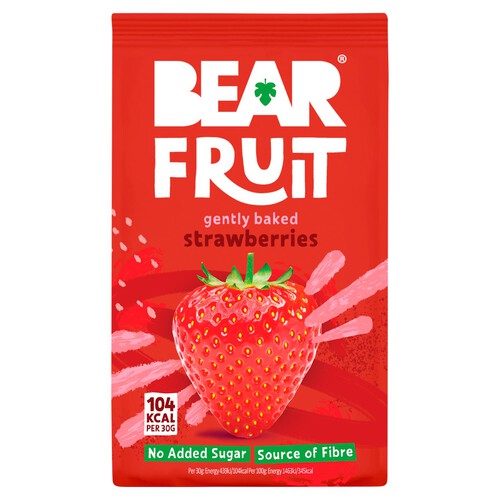 BEAR Fruit Dried Strawberries