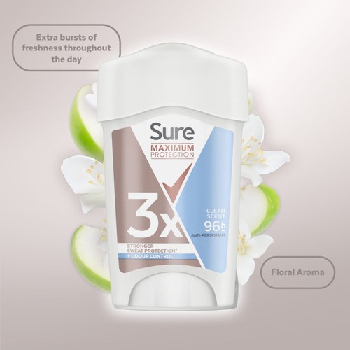 Sure Women Clean Scent Maximum Protection Anti-Perspirant 45ml