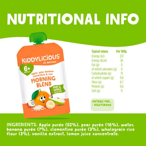 Kiddylicious Mandarin Rice 100g