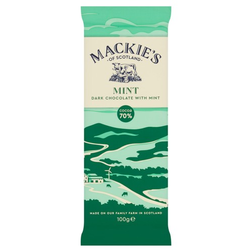 Mackie's of Scotland Dark Chocolate with Mint