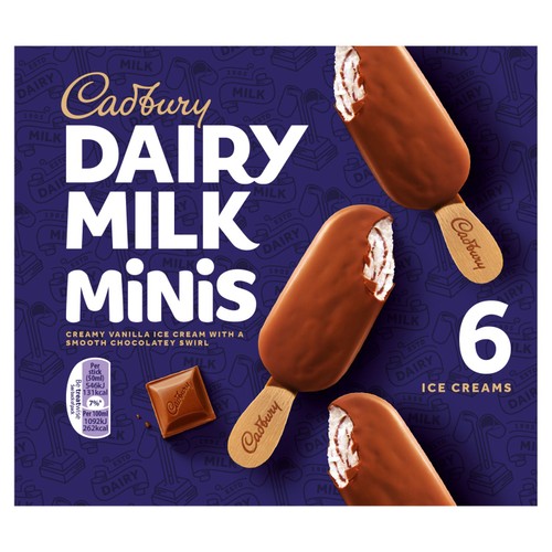 Cadbury mini sticks