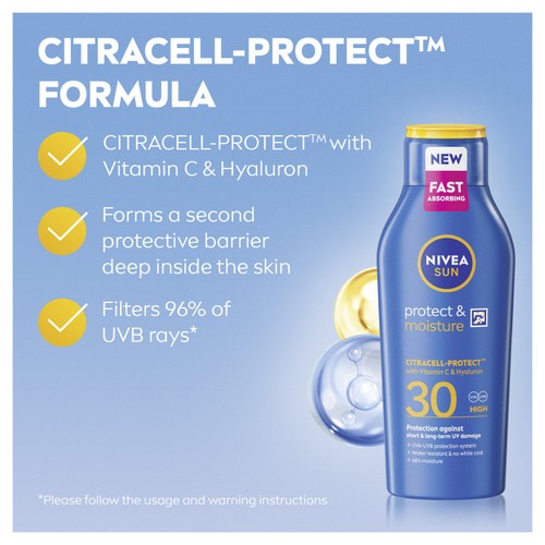 Nivea Sun Protect & Moisture Sun Lotion SPF 30 400ml