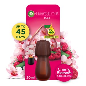 Air Wick Essential Mist Diffuser Cherry Blossom & Raspberry Kit 20ml