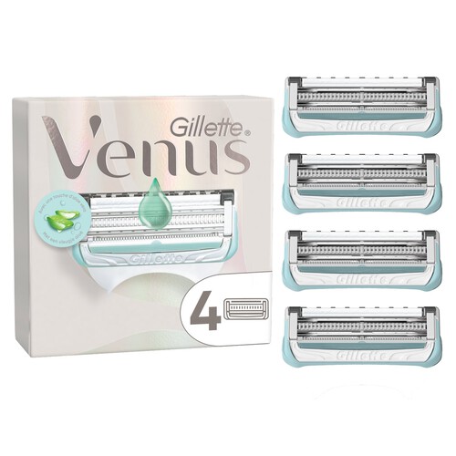 Gillette Venus Blades For Pubic Hair & Skin 4 Blades