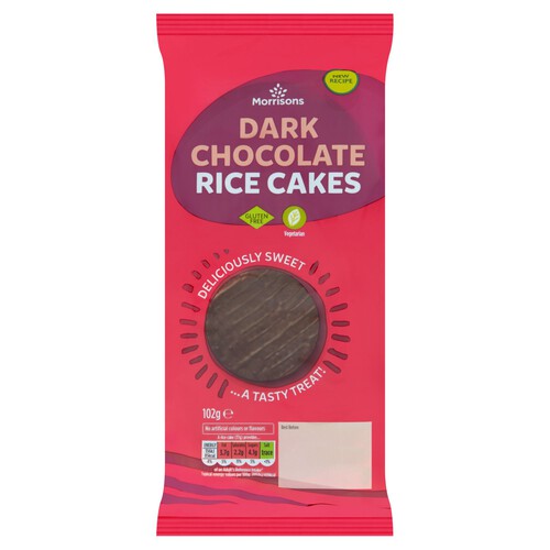 Morrisons Dark Chocolate Rice Cakes