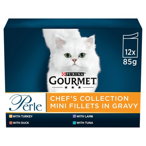 Gourmet Perle Chef's Collection In Gravy Wet Cat Food 