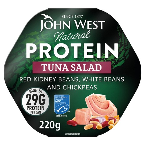 John West Tuna Protein Bean Salad 220g