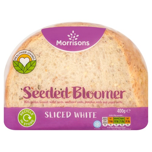Morrisons seeded sliced bloomer
