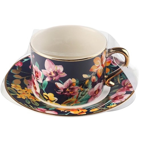 Nutmeg Home Hot House Cup And Saucer